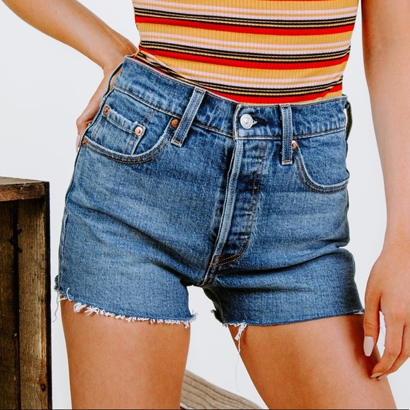 Levi's Pants - Levi’s NWT 501 High Rise Button Fly Denim Shorts